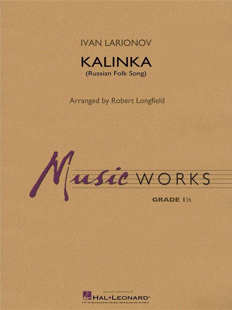 Kalinka (Russian Folk Song) Ivan Larionov Partition