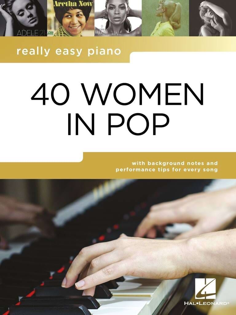 Really Easy Piano: 40 Women in Pop Partition Pop / Rock