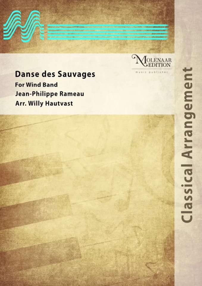 Danse des Sauvages RAMEAU Partition Ensembles, Bands