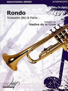 Rondo Nadine de la Croix Partition Trompette