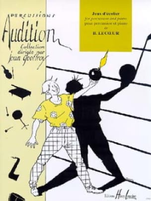 Jeux D' Ecolier B. Lecoeur Partition Multi Percussions