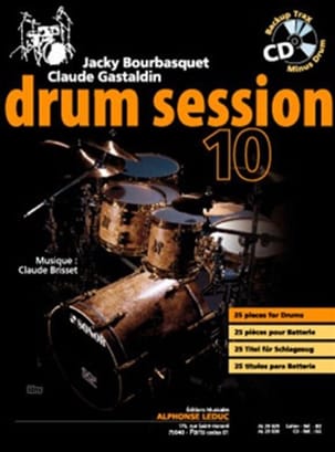 Drum session 10 - Bourbasquet Jacky / Gastaldin Claude - Partition