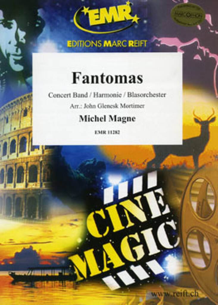 Fantomas Michel Magne Partition