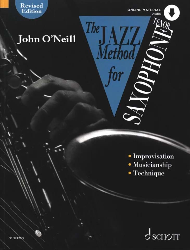 The Jazz Method For Saxophone Tenor Neill John O' Partition Saxophone