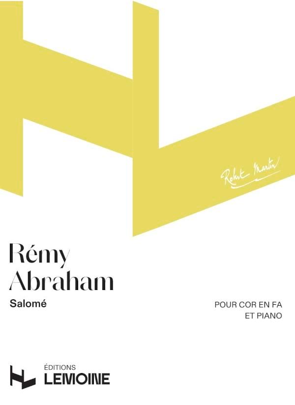 Salomé Rémy Abraham Partition Cor