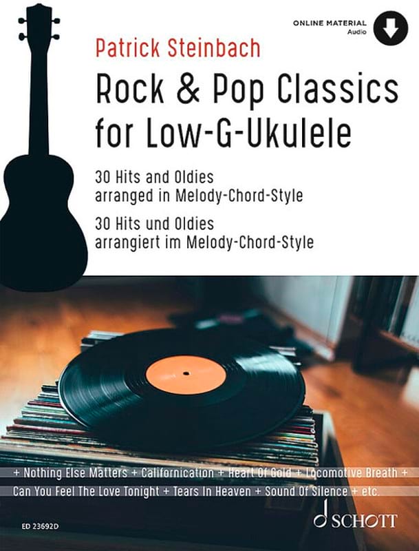Rock & Pop Classics for Low-G Ukulele Patrick Steinbach Partition