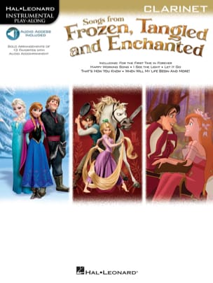 La Reine des Neiges Raiponce et Enchanted DISNEY Partition Clarinette