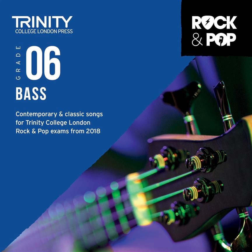 Trinity Rock and Pop 2018-20 Bass Grade 6 CD Partition