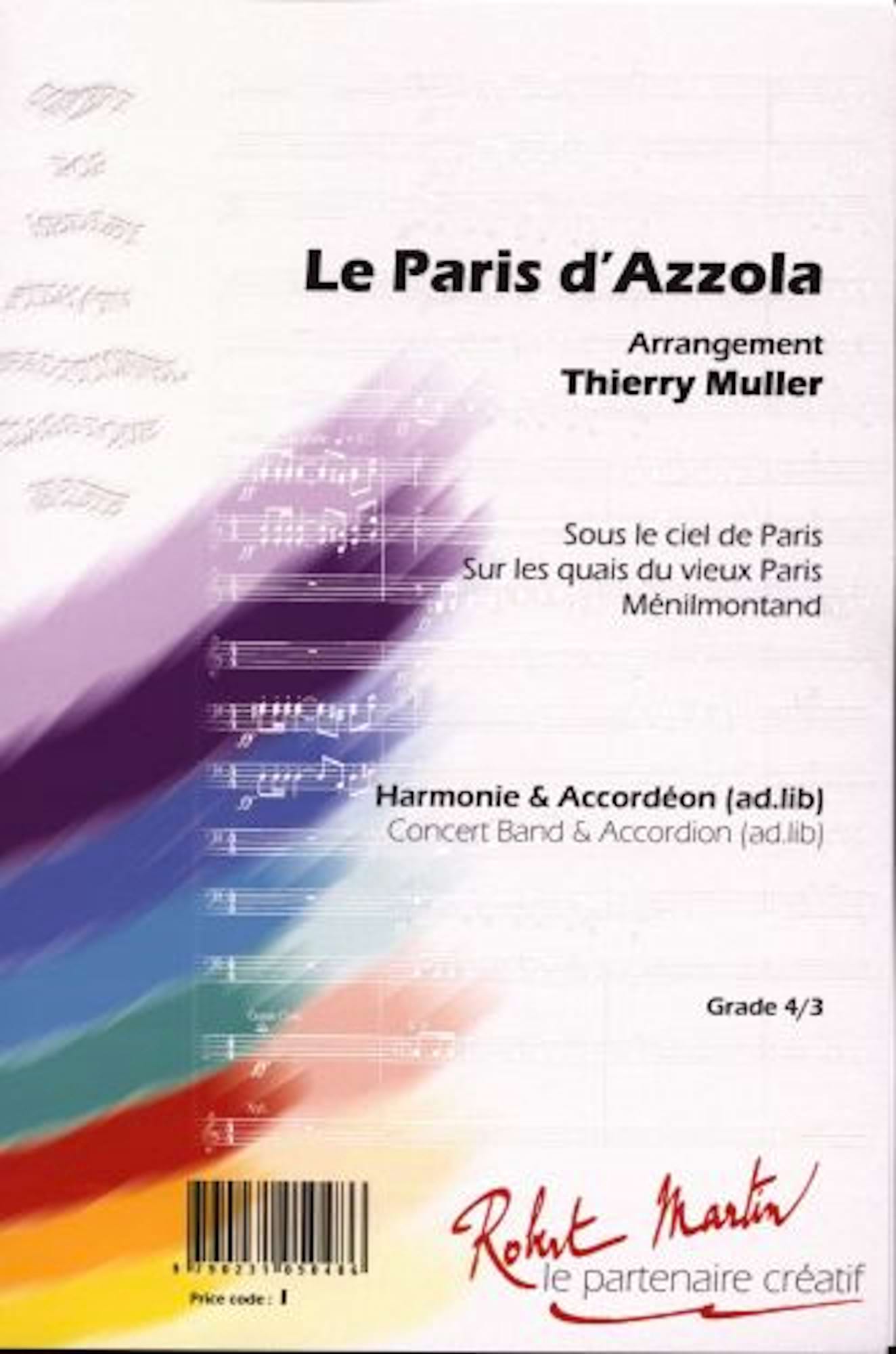 Le Paris d'Azzolla Partition ENSEMBLES, BANDS