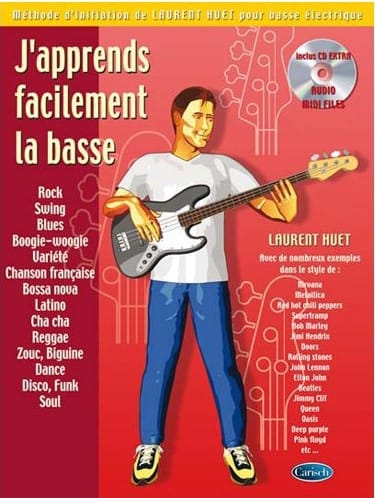 J'apprends facilement la basse - Laurent Huet - Partition - Guitare