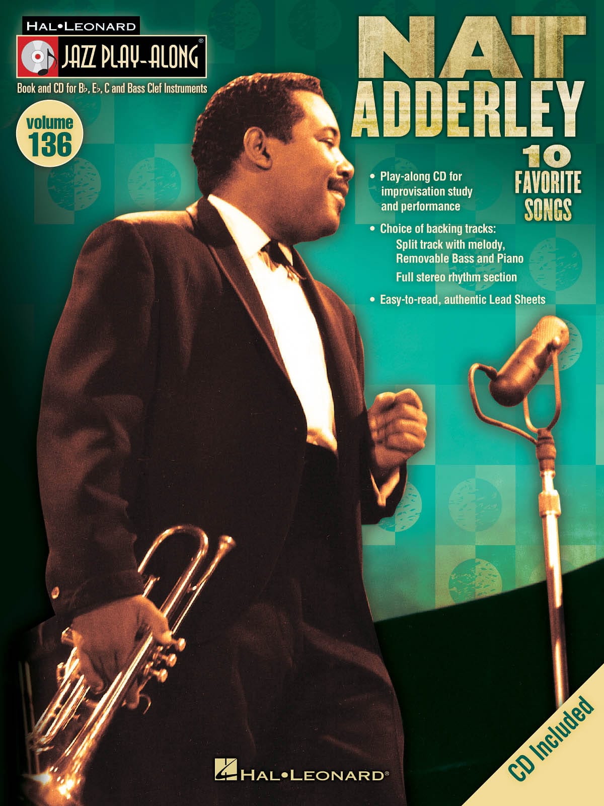 Jazz Play-Along Volume 136 - Nat Adderley - Nat Adderley - Partition