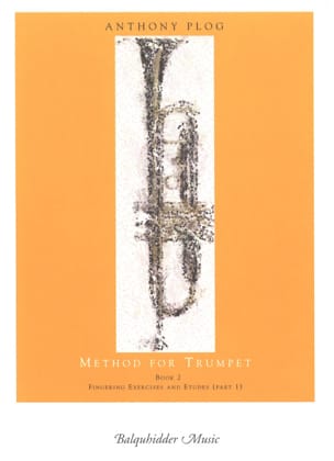 Method for trumpet book 2 Anthony Plog Partition Trompette