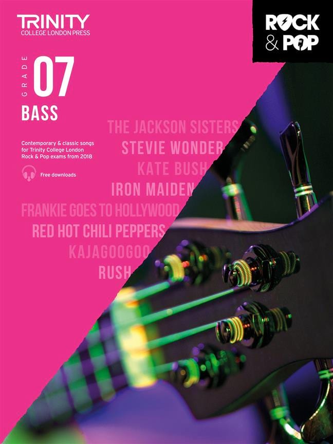 Trinity Rock and Pop 2018 -20 Bass Grade 7 Partition Contrebasse