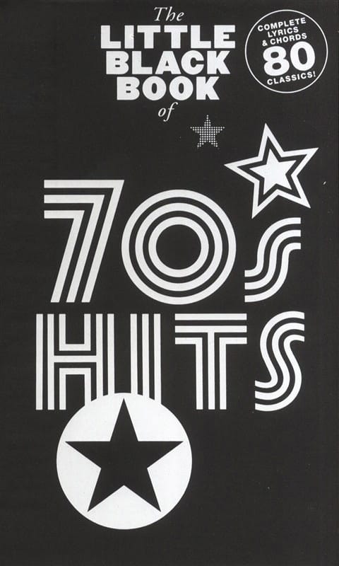 The little black book of 70s Hits Partition Pop / Rock