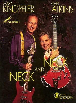 Neck and neck Chet Atkins & Mark Knopfler Partition Pop / Rock