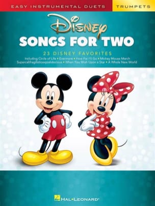 Disney Songs for Two Trumpets DISNEY Partition Trompette