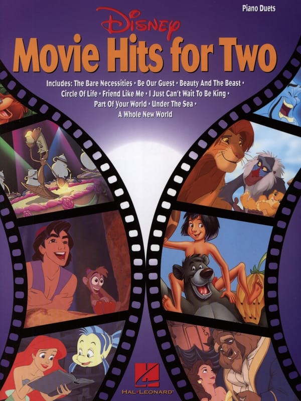 Disney movie hits for two DISNEY Partition Piano