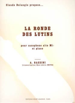 Ronde des Lutins Bazzini Partition Saxophone