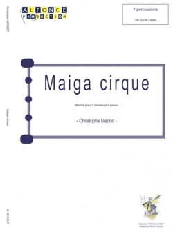 Maiga Cirque Christophe Merzet Partition Ensemble de percussions