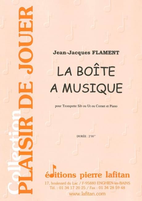 La Boîte A Musique Jean-Jacques Flament Partition Trompette