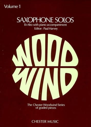 Saxophone Solos Volume 1 Partition Saxophone