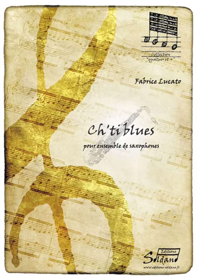 Ch'ti blues Fabrice Lucato Partition Saxophone