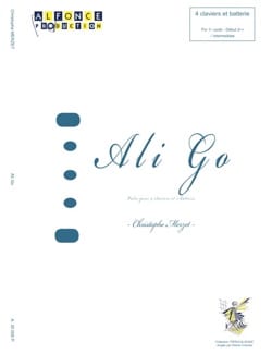 Ali Go Christophe Merzet Partition Ensemble de percussions
