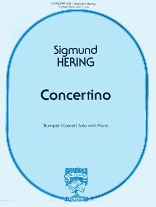 Concertino. Trompette Sigmund Hering Partition Trompette