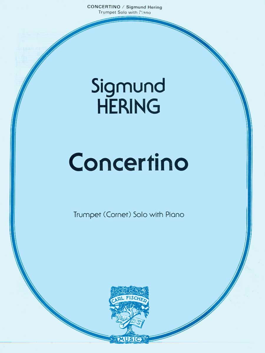 Concertino. Trompette - Sigmund Hering - Partition - Trompette