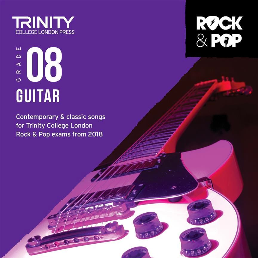 Trinity Rock and Pop 2018-20 Guitar Grade 8 CD Partition Pop / Rock