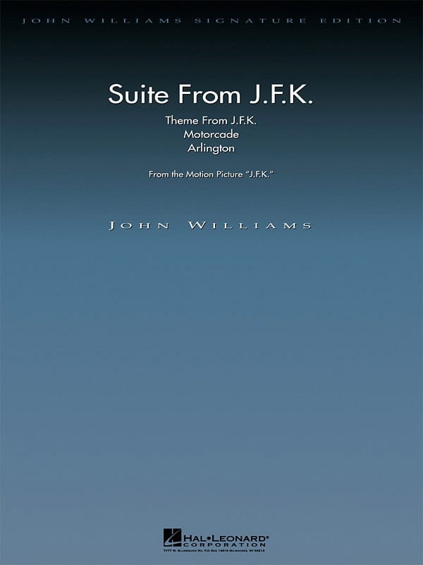 Suite From J.F.K. John Williams Partition Musique de film