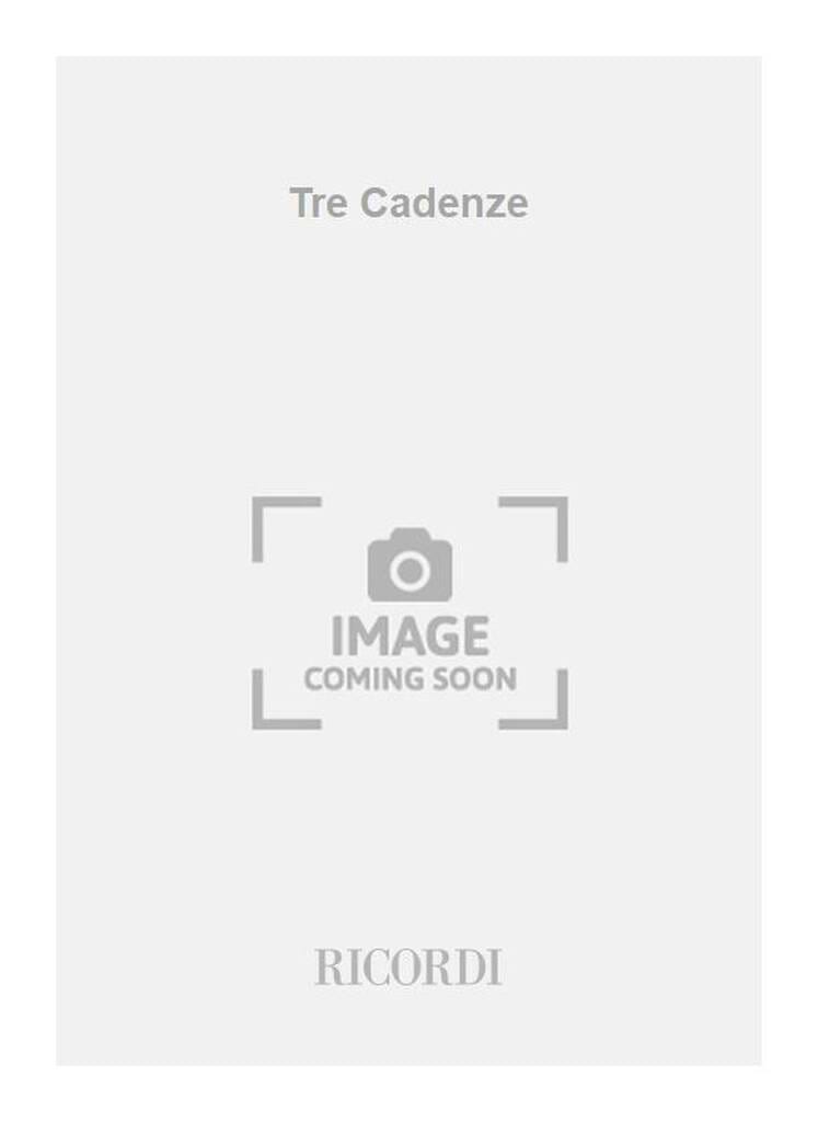 Tre Cadenze Sandro Gorli Partition Trombone