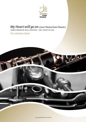 My Heart will go on - Choeur de Clarinettes James Horner Partition