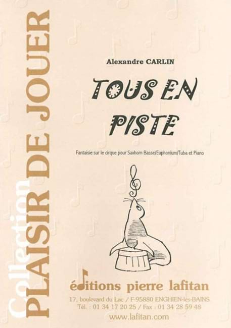 Tous en piste Alexandre Carlin Partition Tuba