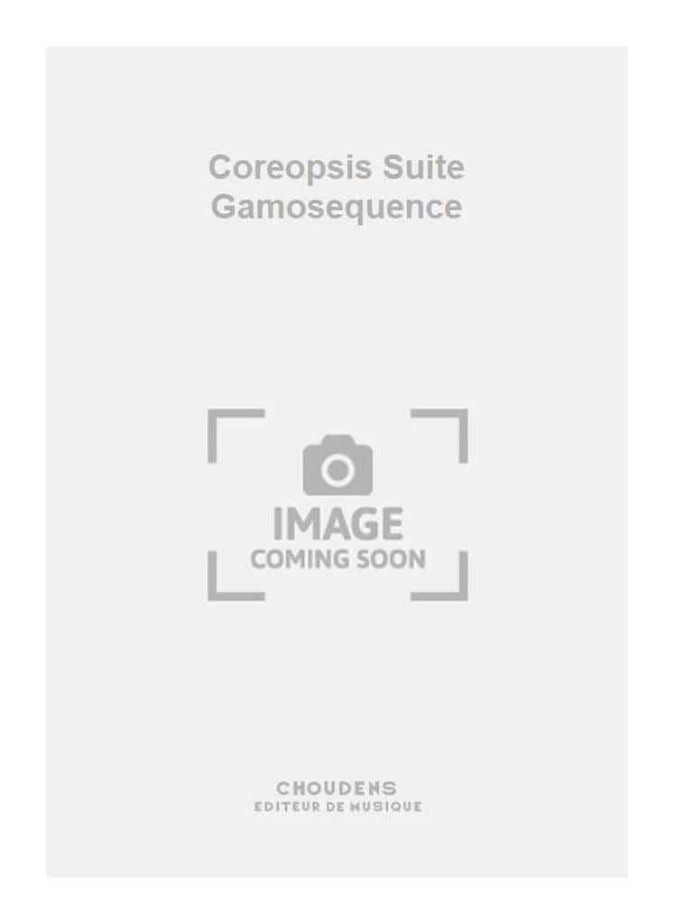 Coréopsis Claude Pichaureau Partition Multi Percussions