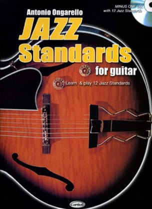 Jazz Standards For Guitar Antonio Ongarello Partition Guitare