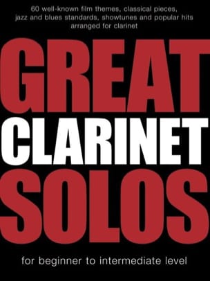 Great Clarinet Solos Partition Clarinette