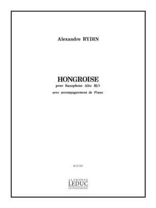 Hongroise Rydin Partition Saxophone