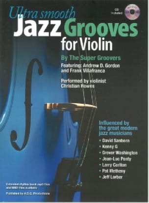 Ultra Smooth Jazz Grooves - Violon Partition Violon