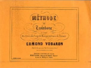 Méthode De Trombone Edmond Vobaron Partition Trombone