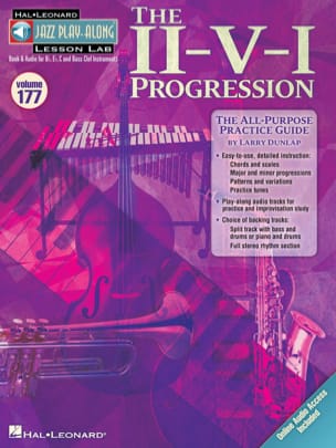 Jazz Play-Along Volume 177 - The II-V-I Progression avec 2 CDs