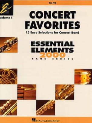 Concert favorites volume 1 Flûte Partition ENSEMBLES, BANDS