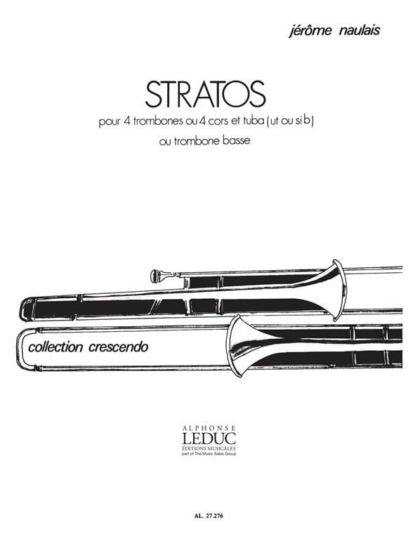 Stratos Jérôme Naulais Partition Trombone