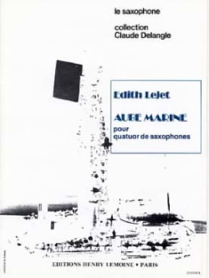 Aube Marine Edith Lejet Partition Saxophone