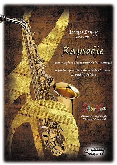 Rapsodie Georges Longy Partition Saxophone