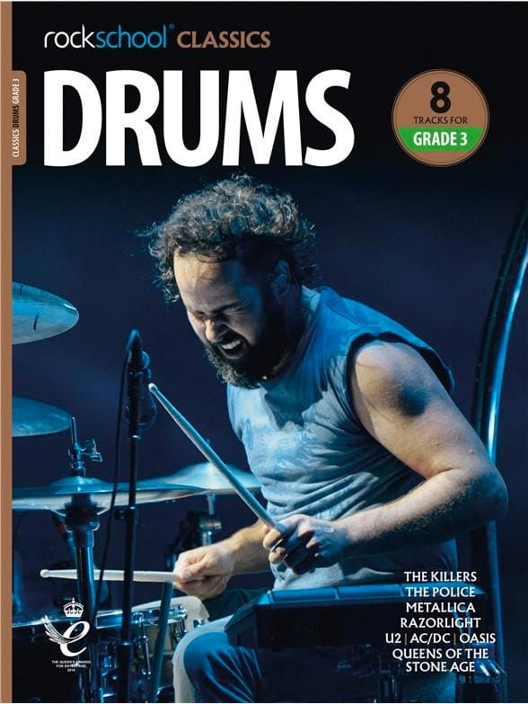 Rockschool Classics Drums - Grade 3 2018+ Partition Batterie