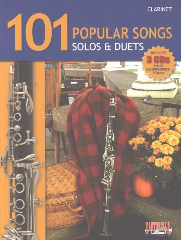 101 Popular Songs - Solos & Duets Partition Clarinette