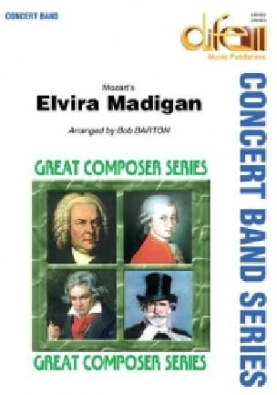 ELVIRA MADIGAN Theme MOZART Partition ENSEMBLES, BANDS