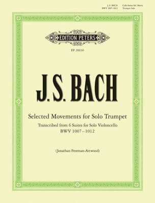 Selected Movements for Solo Trumpet BACH Partition Trompette