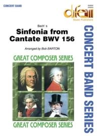 Sinfonia from Cantate BWV 156 MOZART Partition ENSEMBLES, BANDS